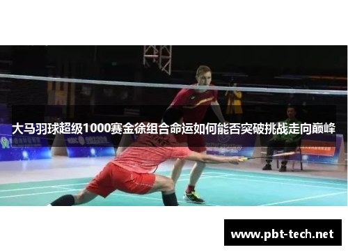 大马羽球超级1000赛金徐组合命运如何能否突破挑战走向巅峰